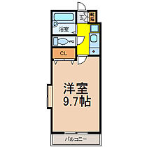 愛知県名古屋市名東区一社３丁目（賃貸マンション1K・3階・24.92㎡） その2