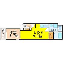 愛知県名古屋市中区新栄３丁目（賃貸アパート1LDK・3階・30.30㎡） その2