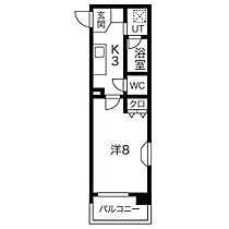 愛知県名古屋市千種区星ケ丘２丁目（賃貸マンション1K・2階・24.92㎡） その2