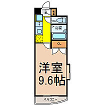 愛知県名古屋市千種区春岡２丁目（賃貸マンション1K・4階・24.94㎡） その2