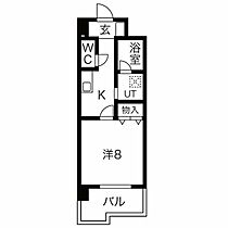 愛知県名古屋市天白区八幡山（賃貸マンション1K・4階・31.50㎡） その2