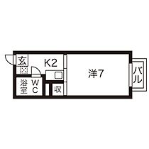 愛知県名古屋市昭和区高峯町（賃貸アパート1K・2階・19.61㎡） その2