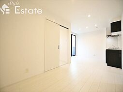 名鉄瀬戸線 瓢箪山駅 徒歩8分の賃貸アパート 1階1LDKのリビング/ダイニング