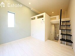 名鉄瀬戸線 矢田駅 徒歩5分の賃貸アパート 2階1SKのリビング/ダイニング