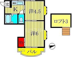 江戸川台駅 6.2万円