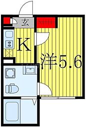 間取図画像 1K