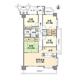 間取図画像 4LDK