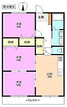 レジデンスYAMAKICHIII  ｜ 長野県塩尻市大門四番町（賃貸マンション3LDK・3階・66.24㎡） その2