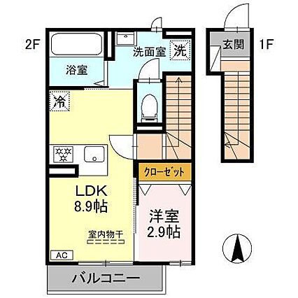 D-room本庄_間取り_0