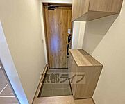靴収納付きの玄関