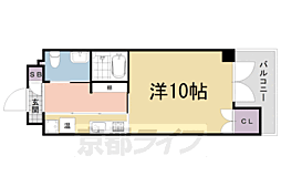 つばらつばら 1Kの間取図画像