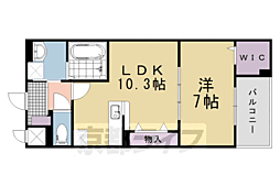 メゾンドエフ 1LDKの間取図画像