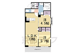 Star Zero 2LDKの間取図画像