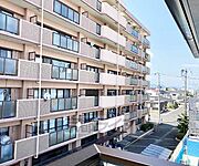 ベランダからの風景です・