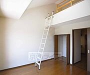 ロフトの階段です。（2階のお部屋のみ）