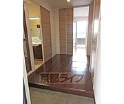 玄関から見た景色です・