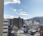 バルコニーからの景色です・
