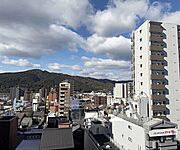 バルコニーからの景色です