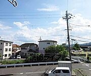 バルコニーから見た室外風景です