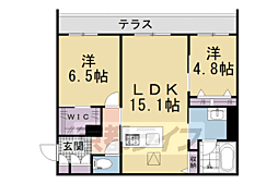 ラバンス 2LDKの間取図画像