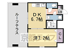 アーバネックス室町 1DKの間取図画像