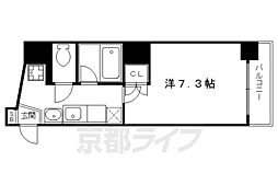 SK東堀川 1Kの間取図画像