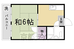 間取図画像 1K