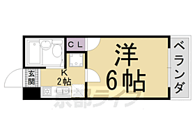 Ｃｕｂｉｃ15 103 ｜ 京都府京都市右京区花園土堂町（賃貸マンション1K・1階・17.74㎡） その2