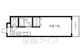 パルデメール 3-F ｜ 京都府京都市右京区西京極午塚町（賃貸マンション1K・3階・21.50㎡） その2