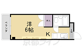 山田ビル 202 ｜ 京都府京都市右京区西京極大門町（賃貸マンション1K・2階・17.86㎡） その2