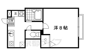 京都府京都市上京区西社町（賃貸アパート1K・2階・21.00㎡） その2