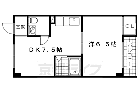 マンションいそい常盤 303 ｜ 京都府京都市右京区常盤村ノ内町（賃貸マンション1DK・3階・30.00㎡） その2