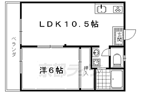 京都府京都市北区上賀茂竹ケ鼻町（賃貸アパート1LDK・1階・32.40㎡） その2