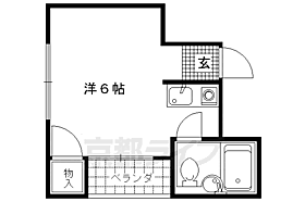 京都府京都市北区出雲路立テ本町（賃貸アパート1R・2階・18.22㎡） その2