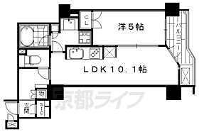 京都府京都市中京区橋之町（賃貸マンション1LDK・7階・40.04㎡） その2