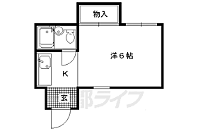 京都府京都市上京区南新在家町（賃貸マンション1K・2階・15.80㎡） その2