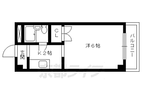 ソワリエ　マエグチ 203 ｜ 京都府京都市上京区笹屋町通千本東入笹屋町3丁目（賃貸マンション1K・2階・17.61㎡） その2