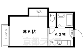 京都府京都市上京区花立町（賃貸アパート1K・2階・18.00㎡） その2