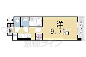 ＴＭインプレシオン 103 ｜ 京都府京都市右京区西京極南庄境町（賃貸マンション1K・1階・27.94㎡） その2