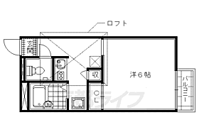 レオパレス豊 108 ｜ 京都府京都市右京区太秦朱雀町（賃貸アパート1K・1階・21.06㎡） その2