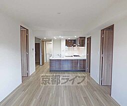 京都地下鉄東西線 二条城前駅 徒歩1分の賃貸マンション 4階3LDKのリビング/ダイニング