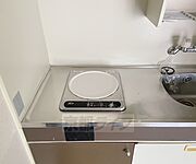 ＩＨコンロ付きのキッチン