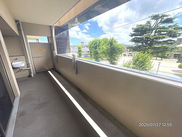 バルコニー サンリット中島東 3階/-