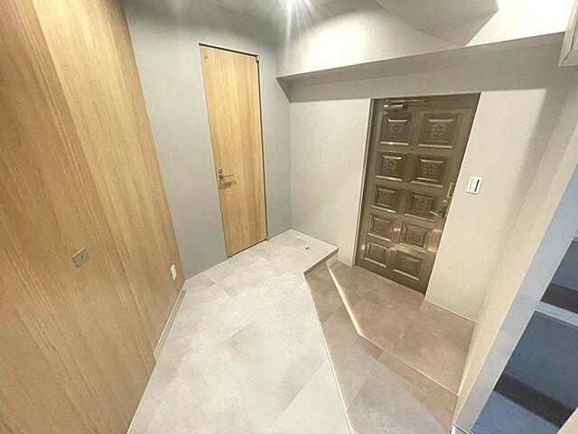 玄関 ヴィラ城崎 5階/-