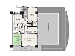 間取図画像 3LDK
