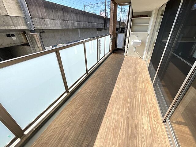 バルコニー ファーネスト大分ステーションライン 3階/-