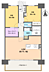 間取り：２ＬＤＫ＋Ｓ付きのお部屋です！ 