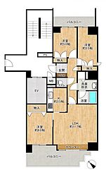 間取図画像 3LDK