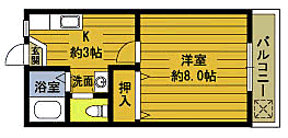 フローレンス海岸通りＢ 103 ｜ 大分県速見郡日出町大字豊岡（賃貸アパート1K・1階・25.73㎡） その2