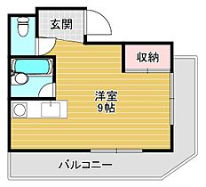 グリン・パレス  ｜ 大阪府大阪市港区弁天5丁目（賃貸マンション1R・5階・20.37㎡） その2